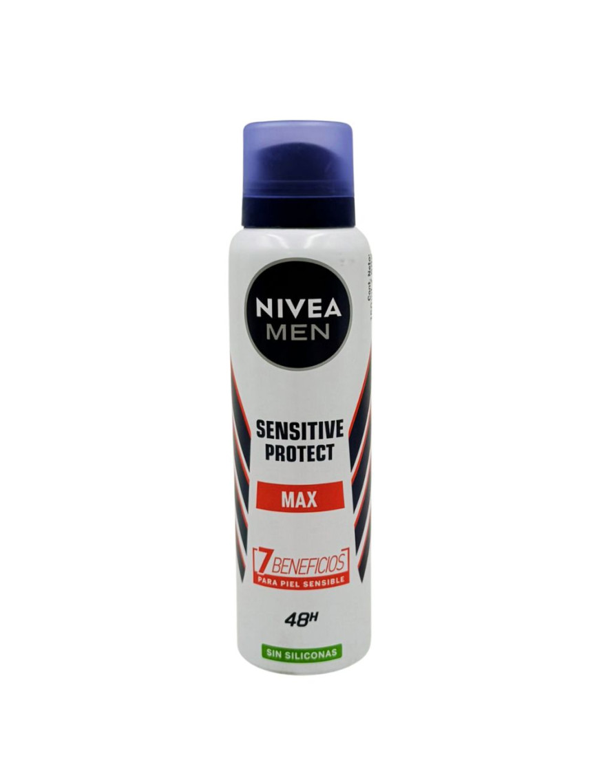 NIVEA DESODORANTE SPRAY MEN X 150 ML SENSITIVE PROTEC MAX