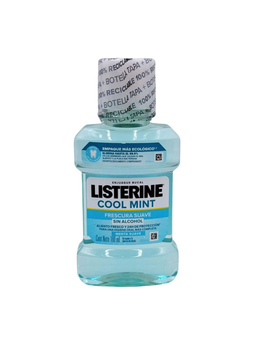 LISTERINE X 180 ML. ZERO COOL MINT