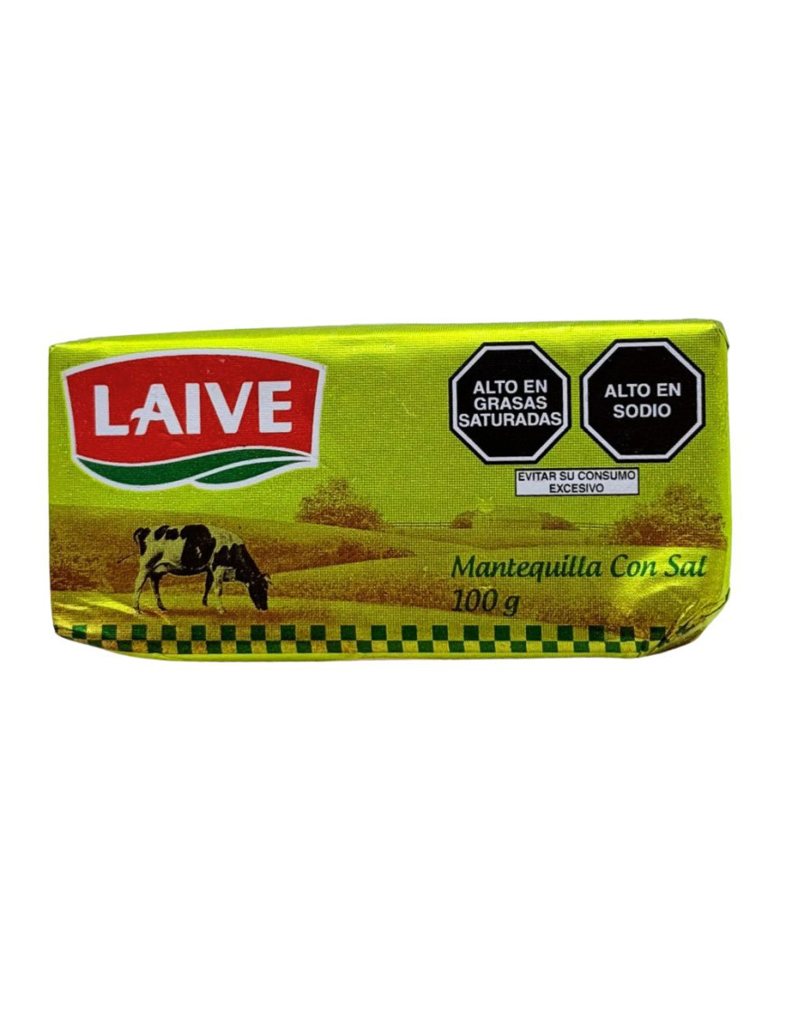 LAIVE MANTEQUILLA X 90 GR CON SAL