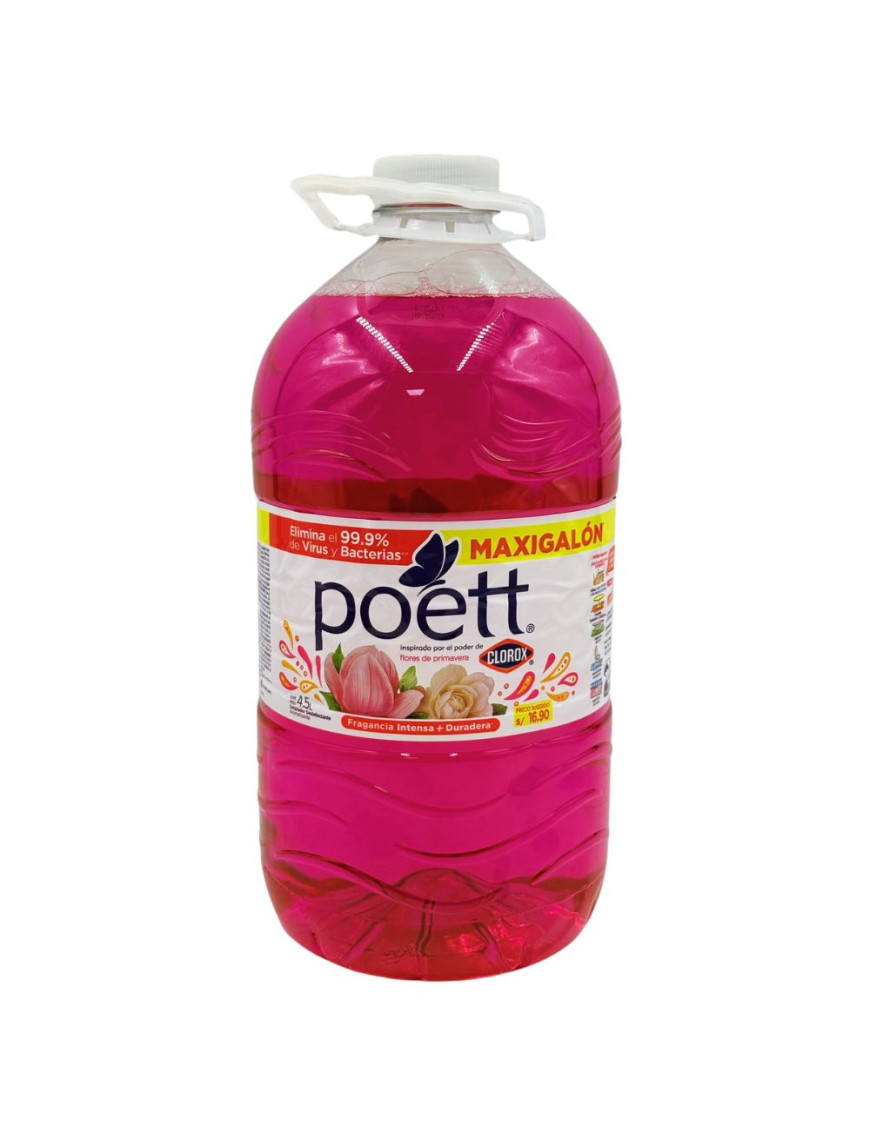 POETT AMBIENTADOR GALON 4.5 LT PRIMAVERA