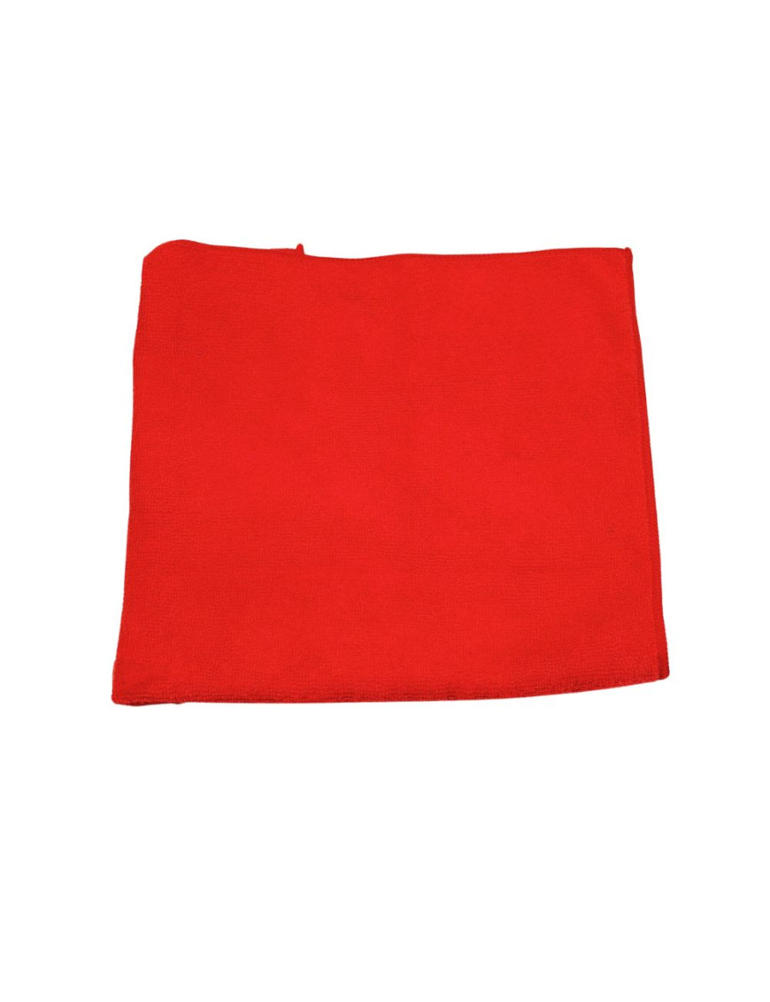 PAÑO SECADOR MICROFIBRA X (38 CM X 38 CM) ROJO