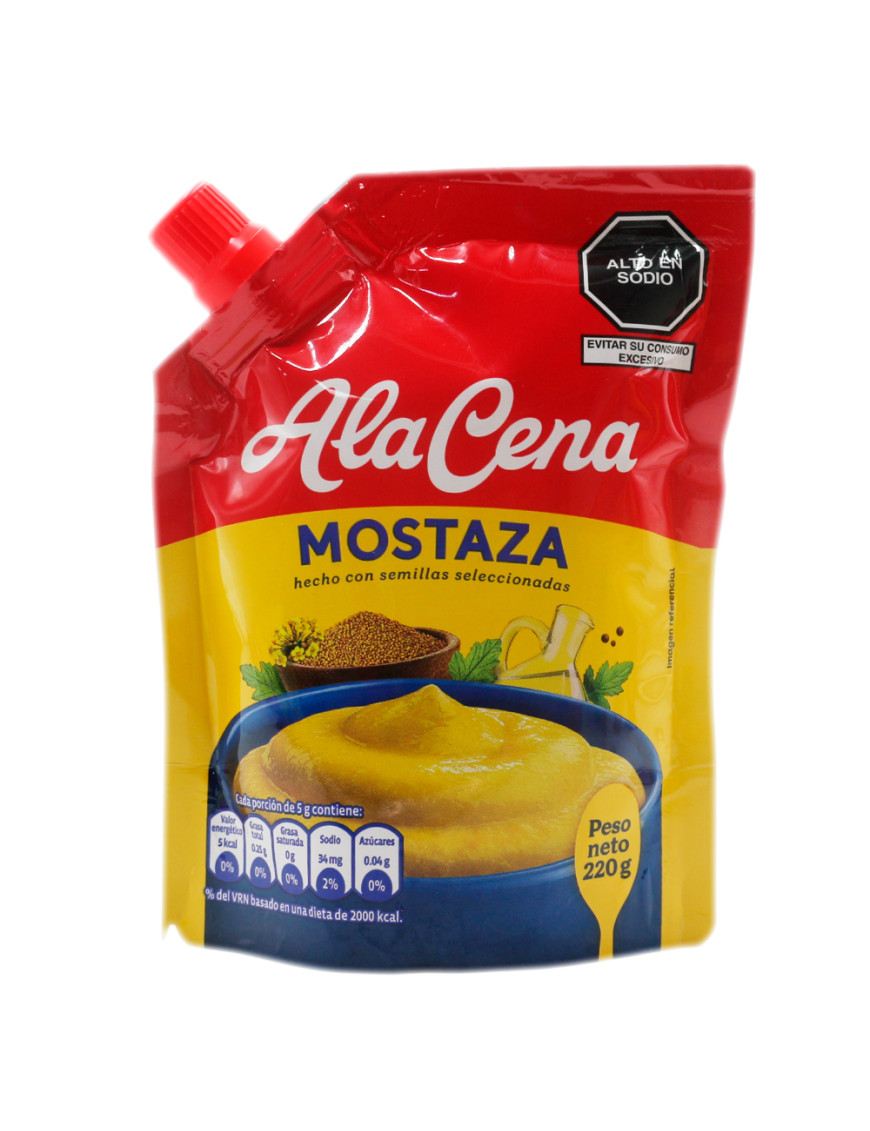 A LA CENA MOSTAZA X 220 GR