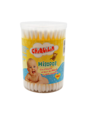 CHIQUILIN HISOPOS X 100 UN