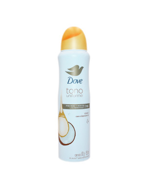DOVE DESODORANTE SPRAY X 150 ML. TONO UNIFORME COCO
