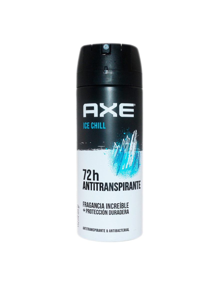 AXE DESODORANTE SPRAY X 150 ML.ICE CHILL ANTITRANSPIRANTE