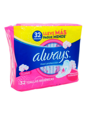 ALWAYS TOALLAS MAXI...