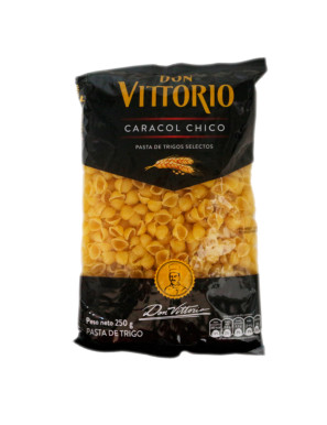 DON VITTORIO FIDEO SOPA X 250 GR. CARACOL CHICO