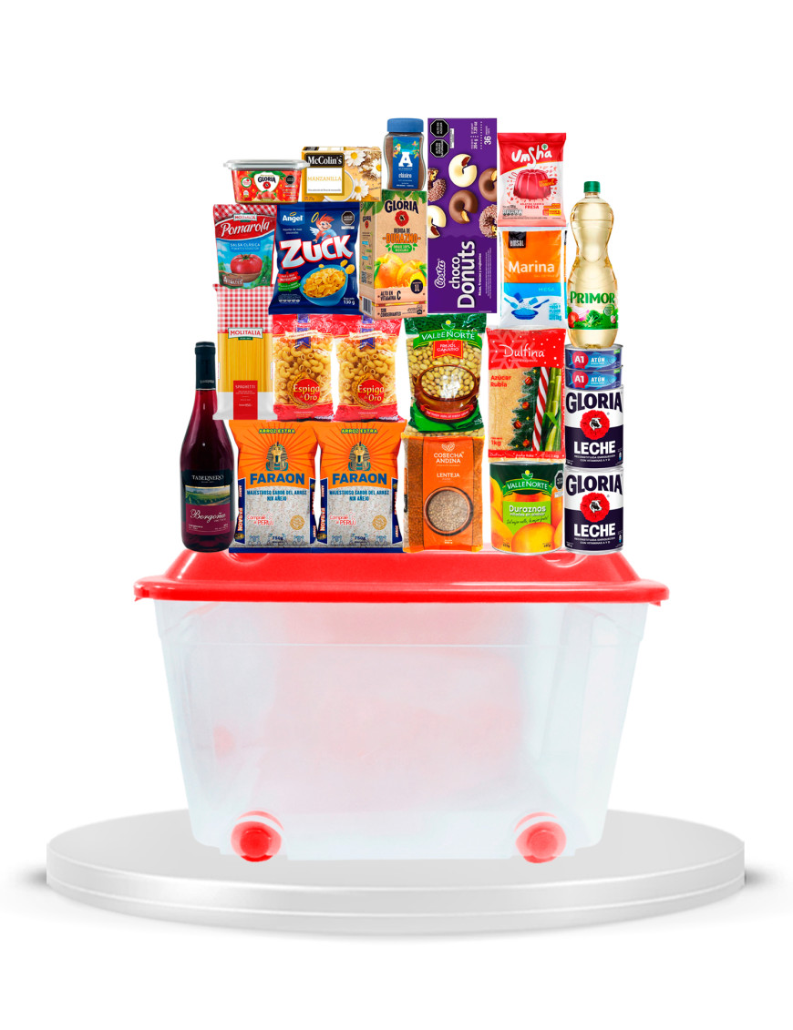 CAJA ORGANIZADORA DE VIVERES - DÍA DE LA MADRE