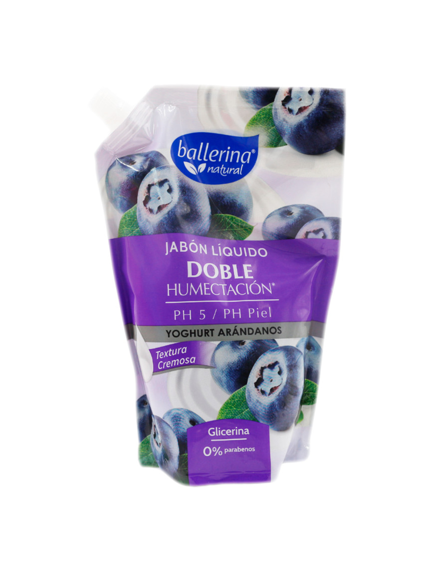 BALLERINA JABON LIQUIDO DOYPACK X 750. YOGURT / ARANDANO
