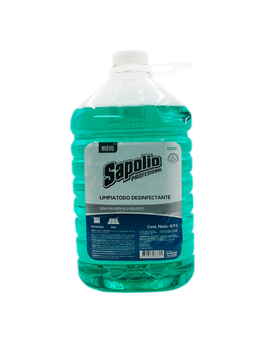 SAPOLIO LIMPIATODO GL X 4.9 LT COCO TROPICAL