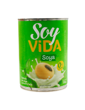 SOY VIDA BEBIDA DE SOYA LATA X 390 GR