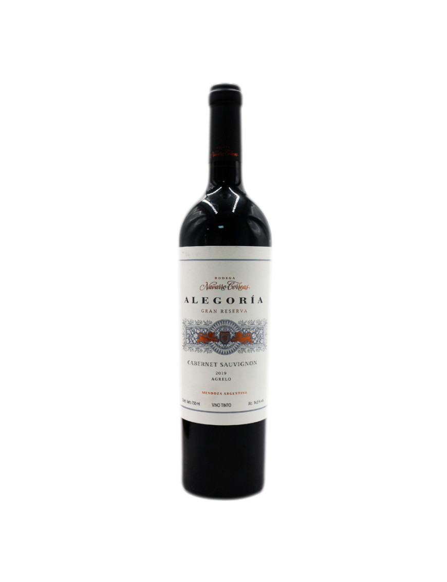 VINO NAVARRO CORREA GRAN RESERVA ALEGORIA X 750 ML. CABERNET SAUVIGNON