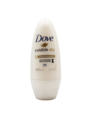 DOVE DESODORANTE ROLL-ON  X 50 ML. INVISIBLE DRY