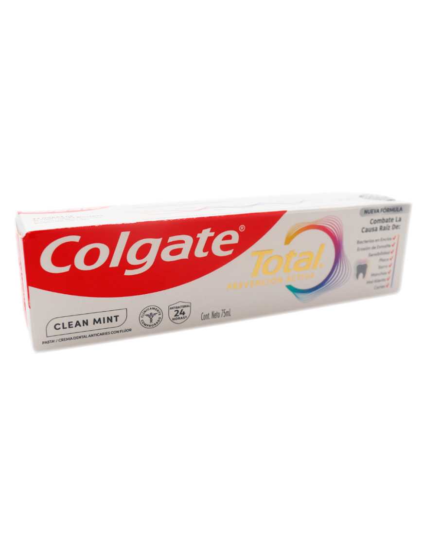 COLGATE CREMA DENTAL X 75 ML. TOTAL 12 CLEAN MINT