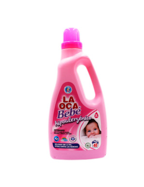 LA OCA DETERGENTE LIQUIDO X 2 LT BEBE HIPOALERGENICO