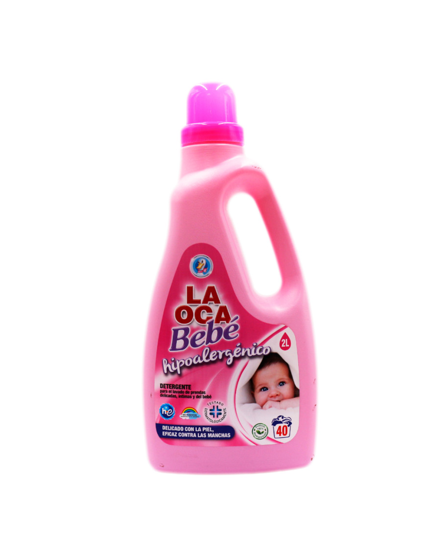 LA OCA DETERGENTE LIQUIDO X 2 LT BEBE HIPOALERGENICO