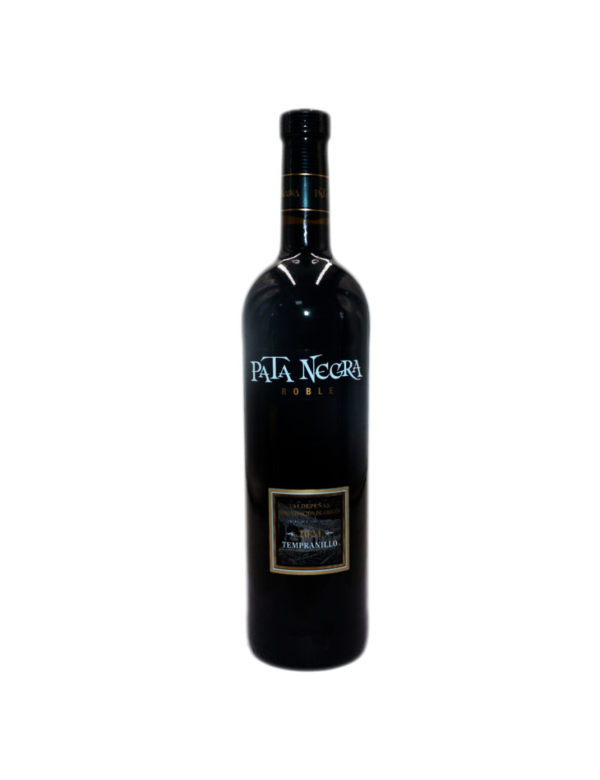 VINO PATA NEGRA ROBLE X 750 ML. TEMPRANILLO