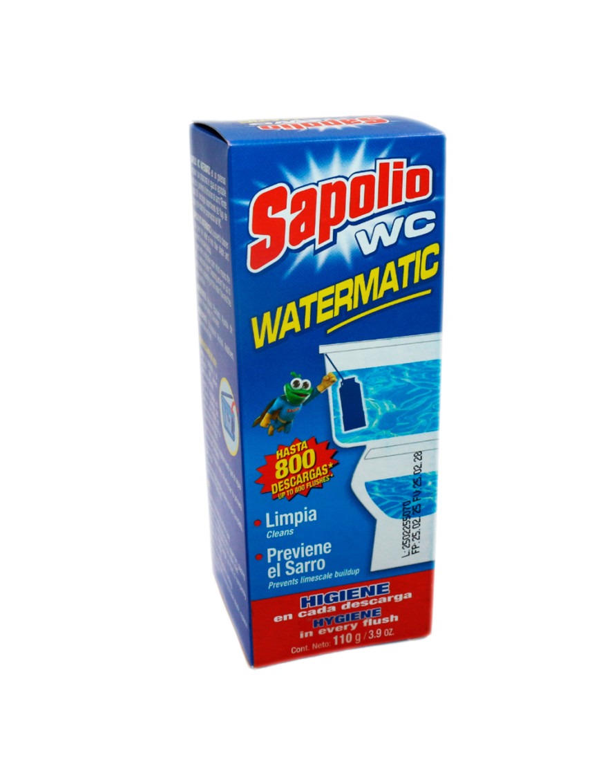 SAPOLIO WC WATERMATIC X 110 GR AZUL