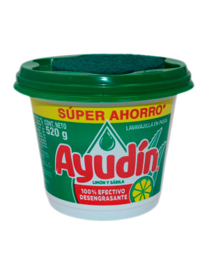 AYUDIN LAVAVAJILLA POTE X 520 GR. LIMON SABILA
