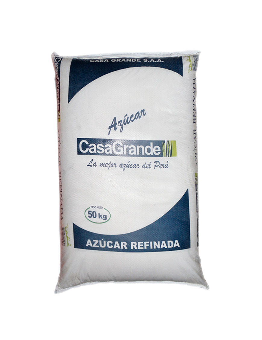 AZUCAR BLANCA REFINADA CASA GRANDE X 50 KG.