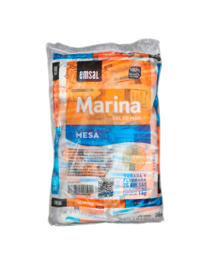 MARINA SAL DE MESA X 1 KG. X 25 UN.