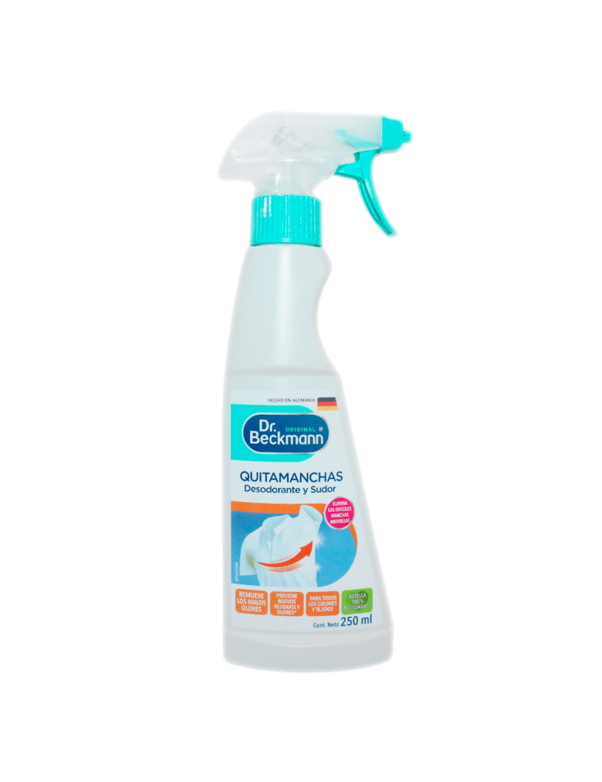 DR.BECKMANN QUITAMANCHAS GATILLO X 250 ML. DESODORANTE Y SUDOR