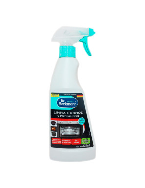 DR.BECKMANN LIMPIA HORNOS  Y PARRILLAS BBQ GATILLO X 375 ML.