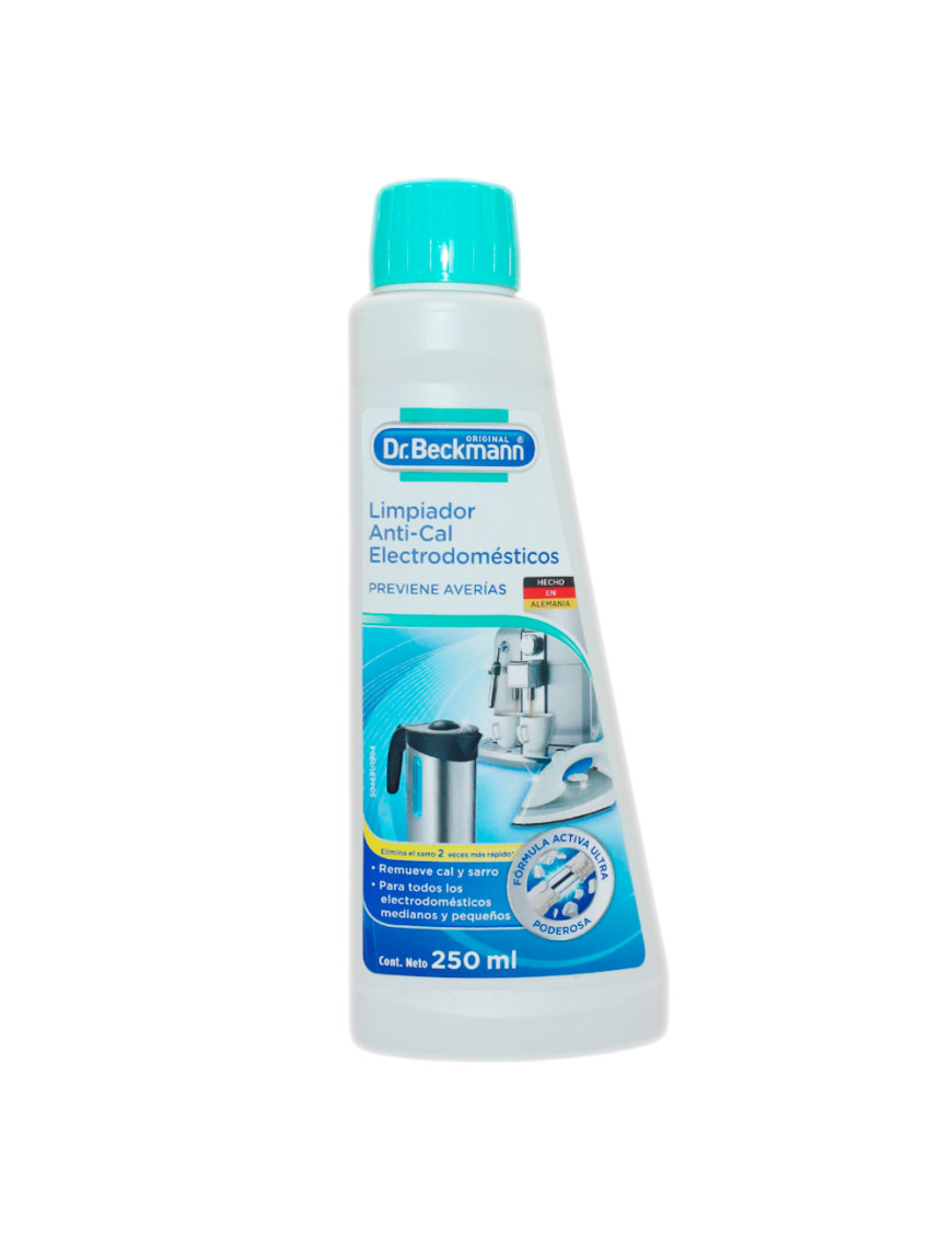 DR.BECKMANN LIMPIADOR ELECTRODOMESTICOS ANTI-CAL FC X 250 ML