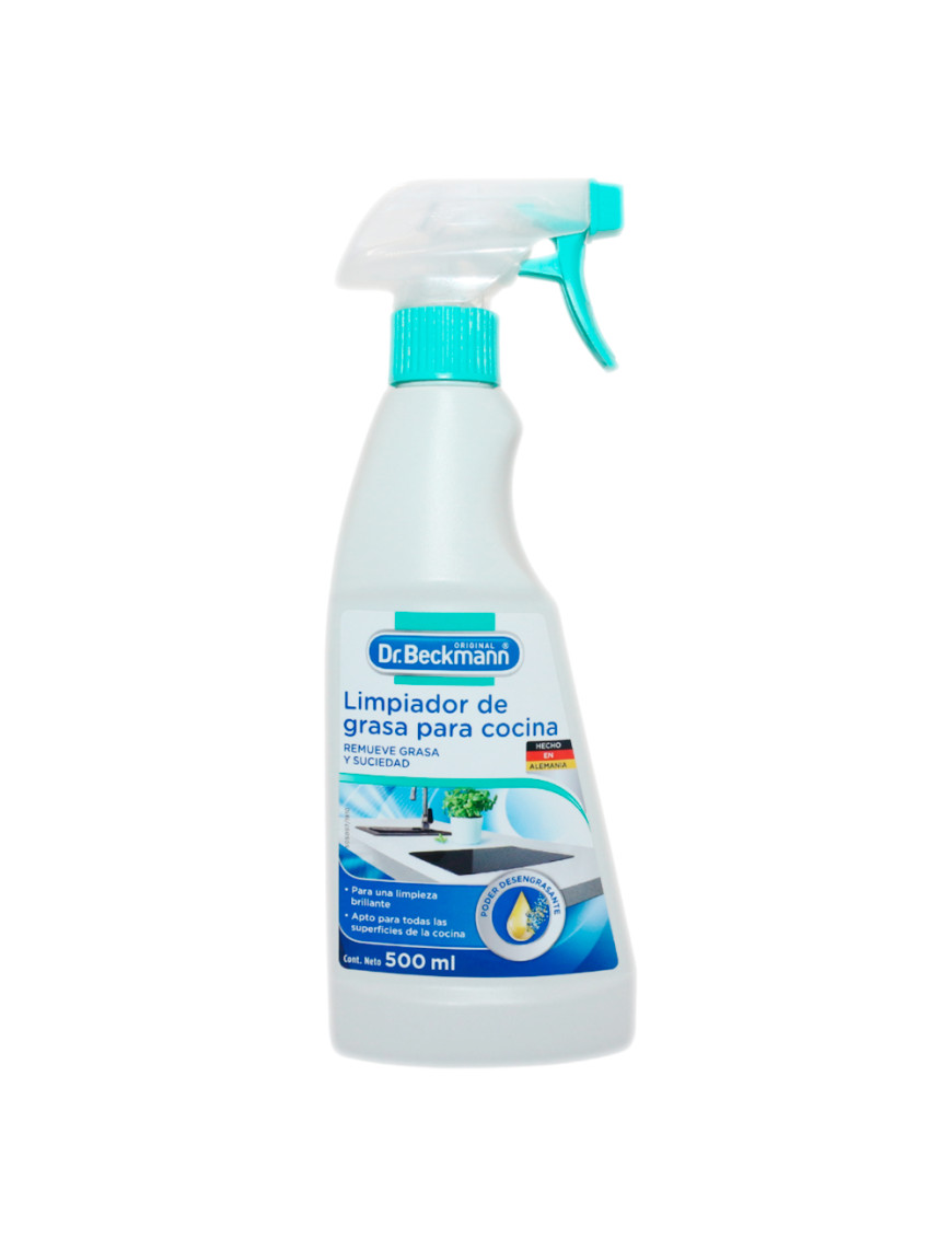 DR.BECKMANN LIMPIADOR DE GRASA PARA COCINA X 500 ML