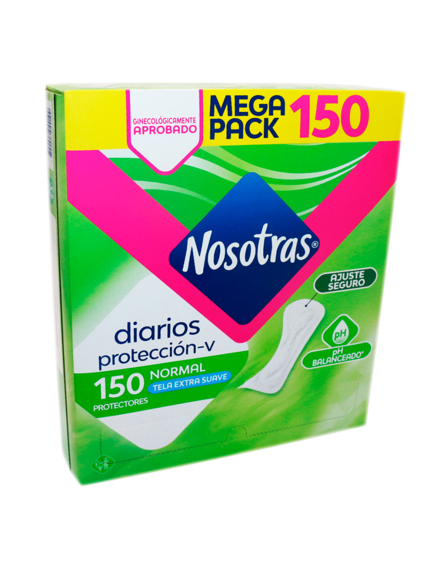 NOSOTRAS PROTECTORES DIARIOS CJA.X 150 UN. NORMAL