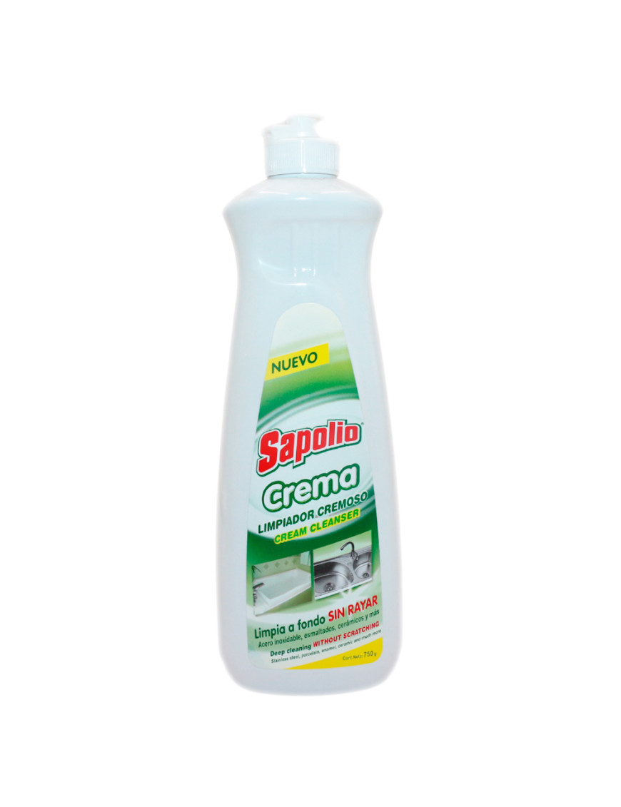 SAPOLIO CREMA LIMPIADOR CREMOSO FC.X 750 GR