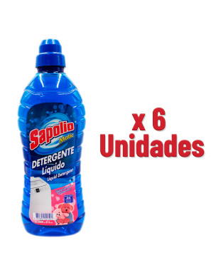 SAPOLIO DETERGENTE LIQUIDO X 2 LT. TERNURA X 6 UN.