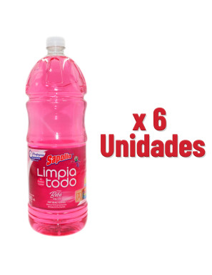 SAPOLIO LIMPIATODO FC X 1800 ML. BEBE X 6 UN.