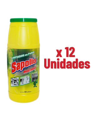 SAPOLIO PULIDOR FRASCO X 450 GR. COCINA X 12 UN.