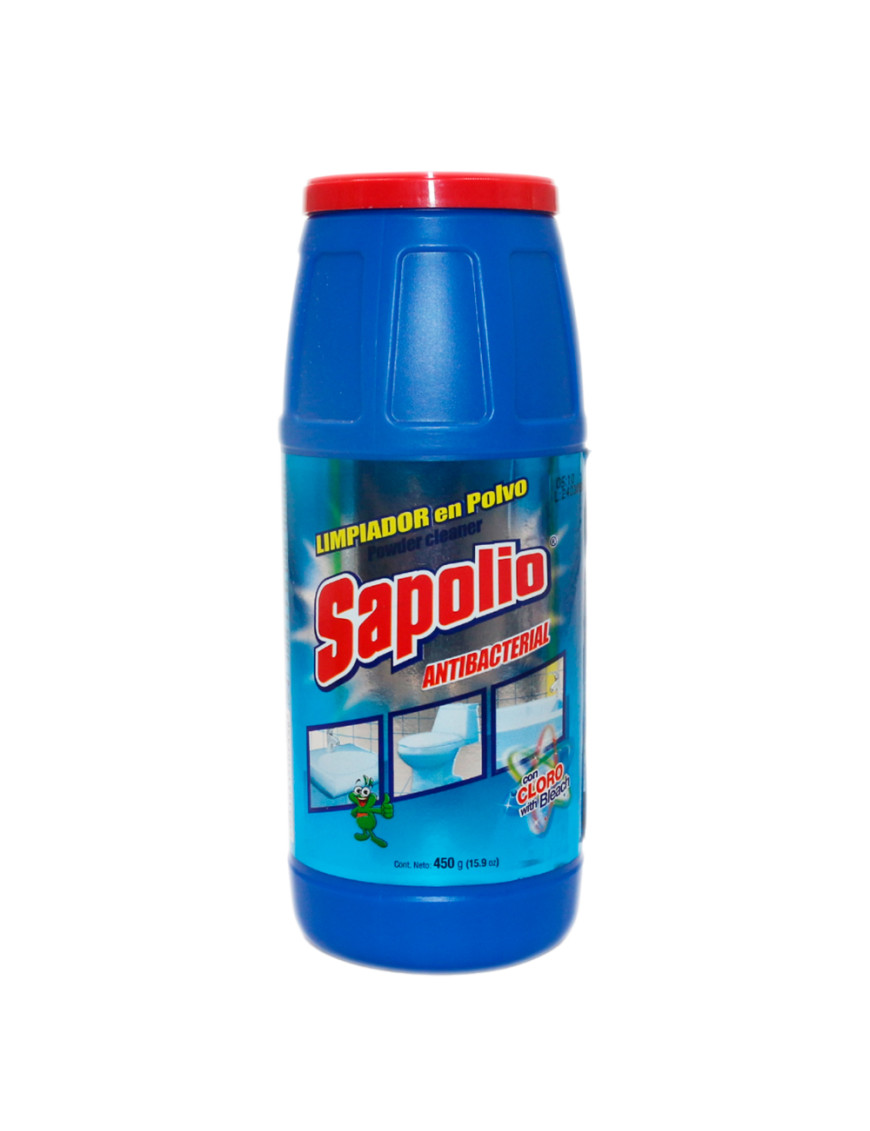 SAPOLIO PULIDOR FRASCO X 450 GR. BAÑO