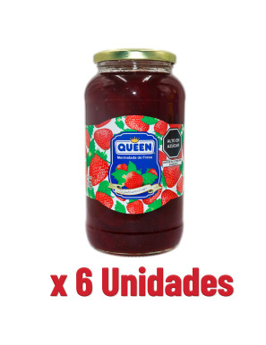 MERMELADA QUEEN BARRIL X 1 KG. FRESA X 6 UN.