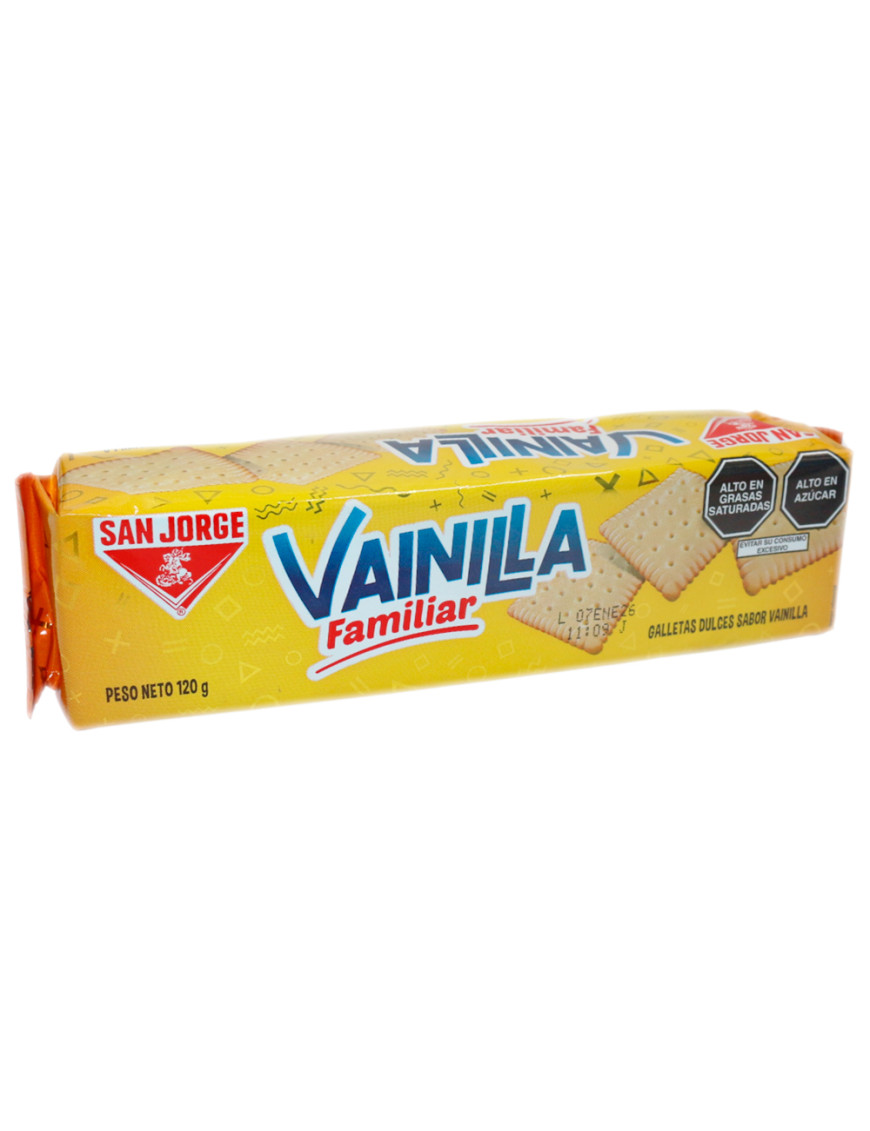 SAN JORGE GALLETAS VAINILLA FAMILIAR X 120 GR