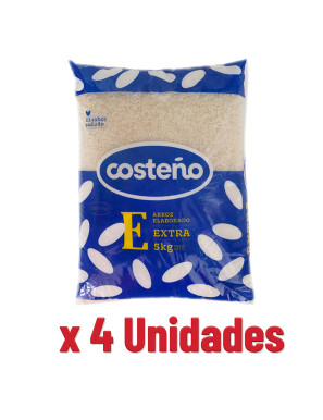 COSTEÑO ARROZ EXTRA X 5 KG X 4 UN (EXO-IGV)