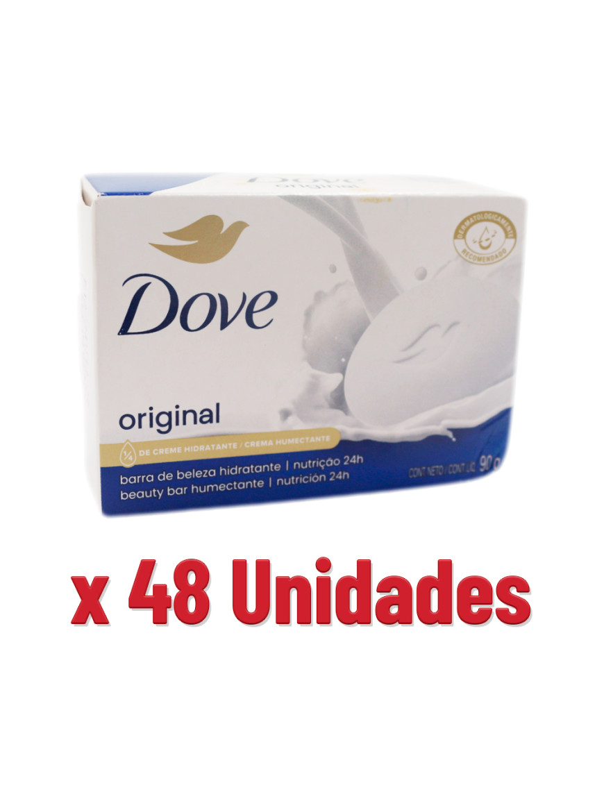 DOVE JABON X 90 GR. CREMA HIDRATANTE ORIGINAL X 48 UN.