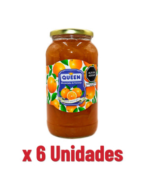 MERMELADA QUEEN BARRIL X 1 KG. NARANJA X 6 UN.