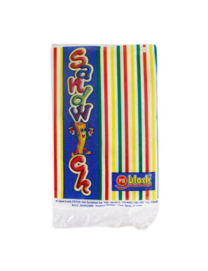 BOLSAS PARA SANDWICH PLASTICO X 80 UN
