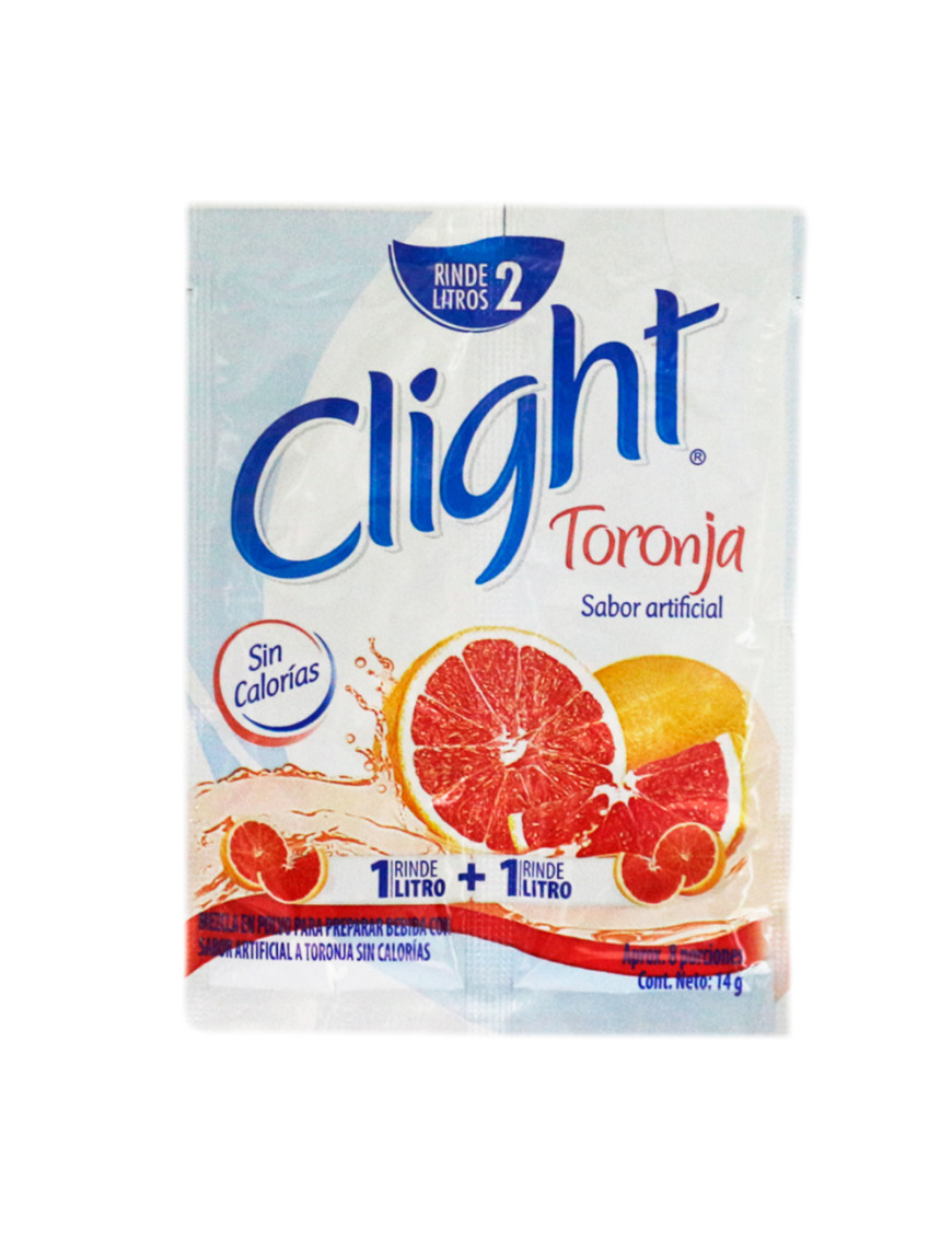 CLIGHT REFRESCOS X 14 GR. TORONJA