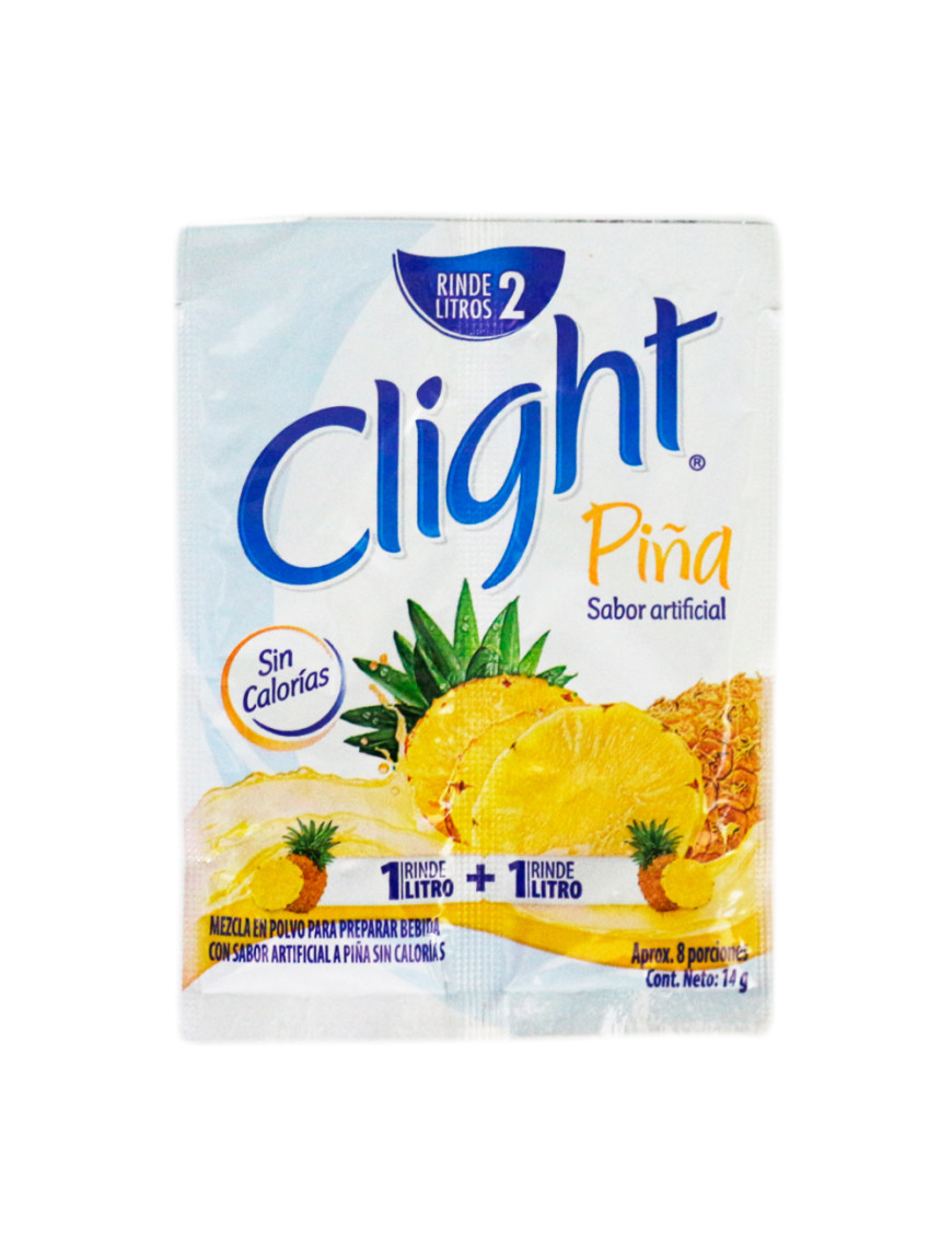 CLIGHT REFRESCOS X 14 GR. PIÑA