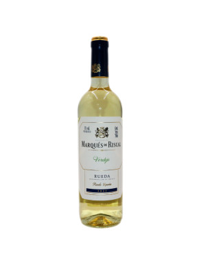 VINO HERED. DEL MARQUES DE RISCAL X 750 ML. BLANCO(RUEDA)