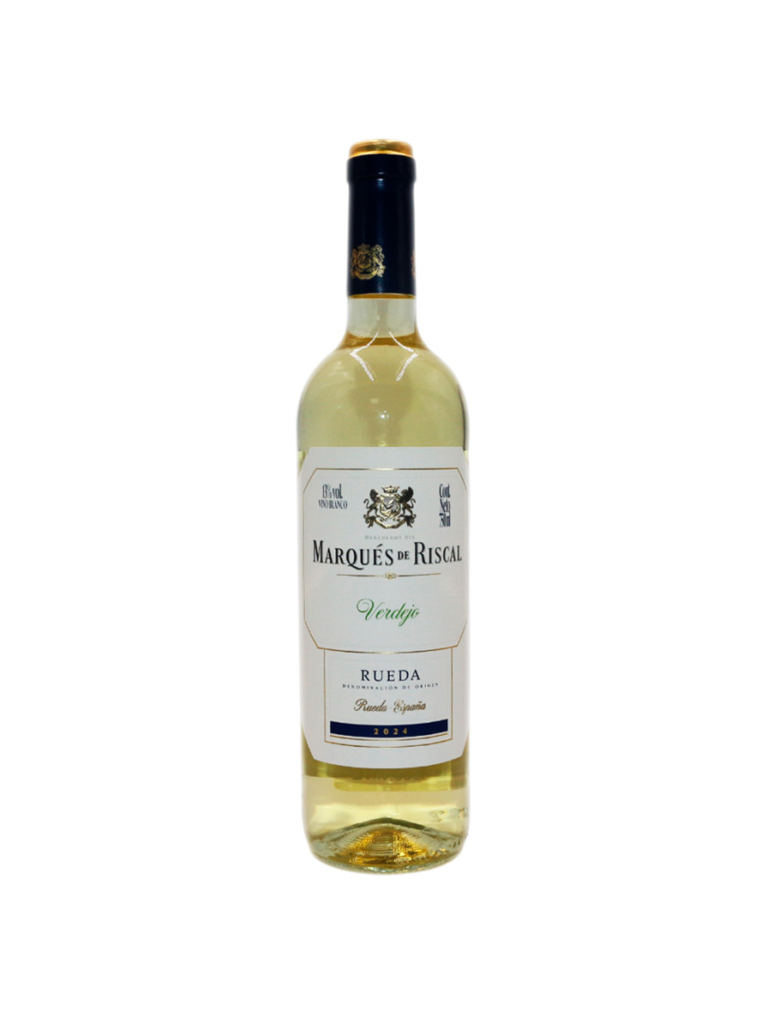 VINO HERED. DEL MARQUES DE RISCAL X 750 ML. BLANCO(RUEDA)