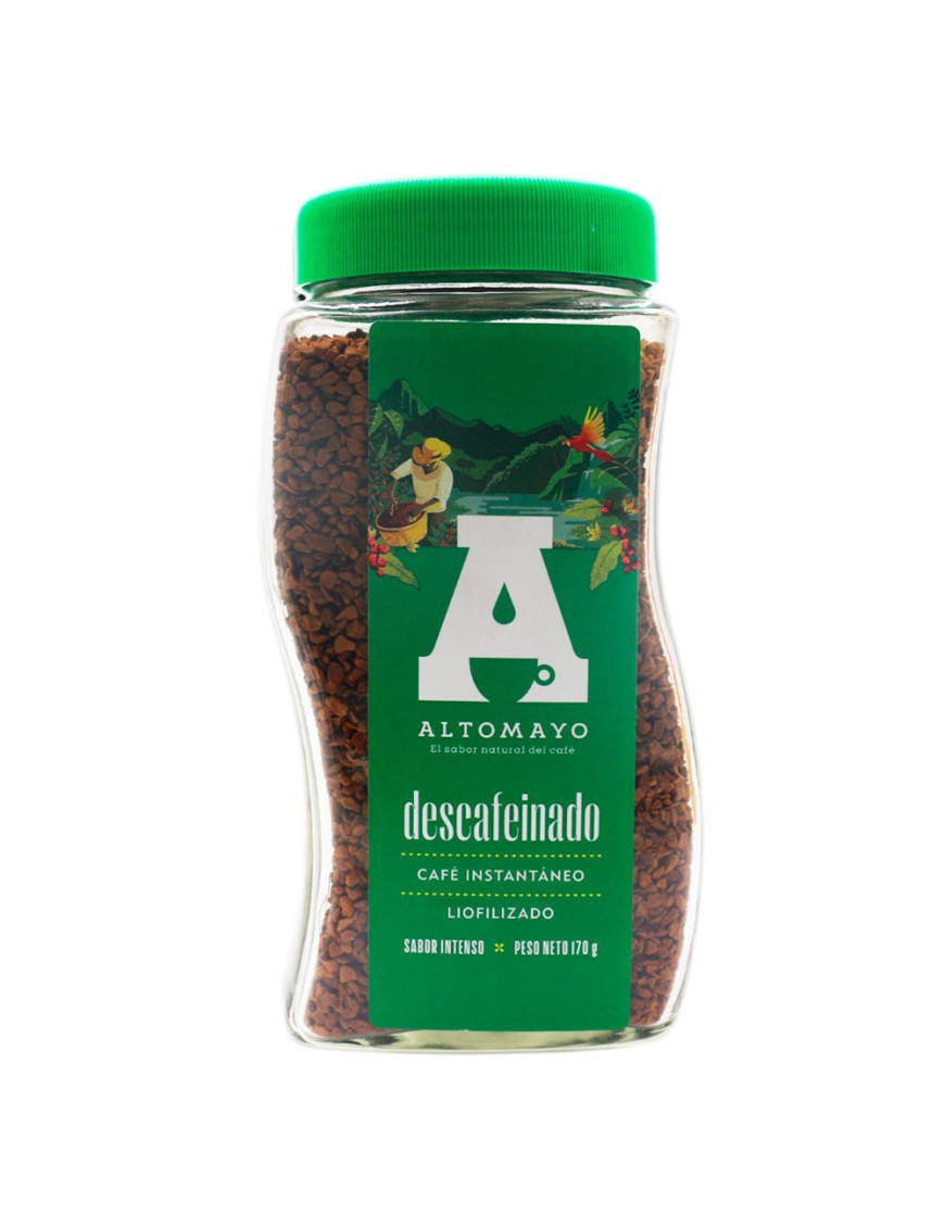 ALTOMAYO CAFE DESCAFEINADO INSTANTANEO FCO X 170 GR.