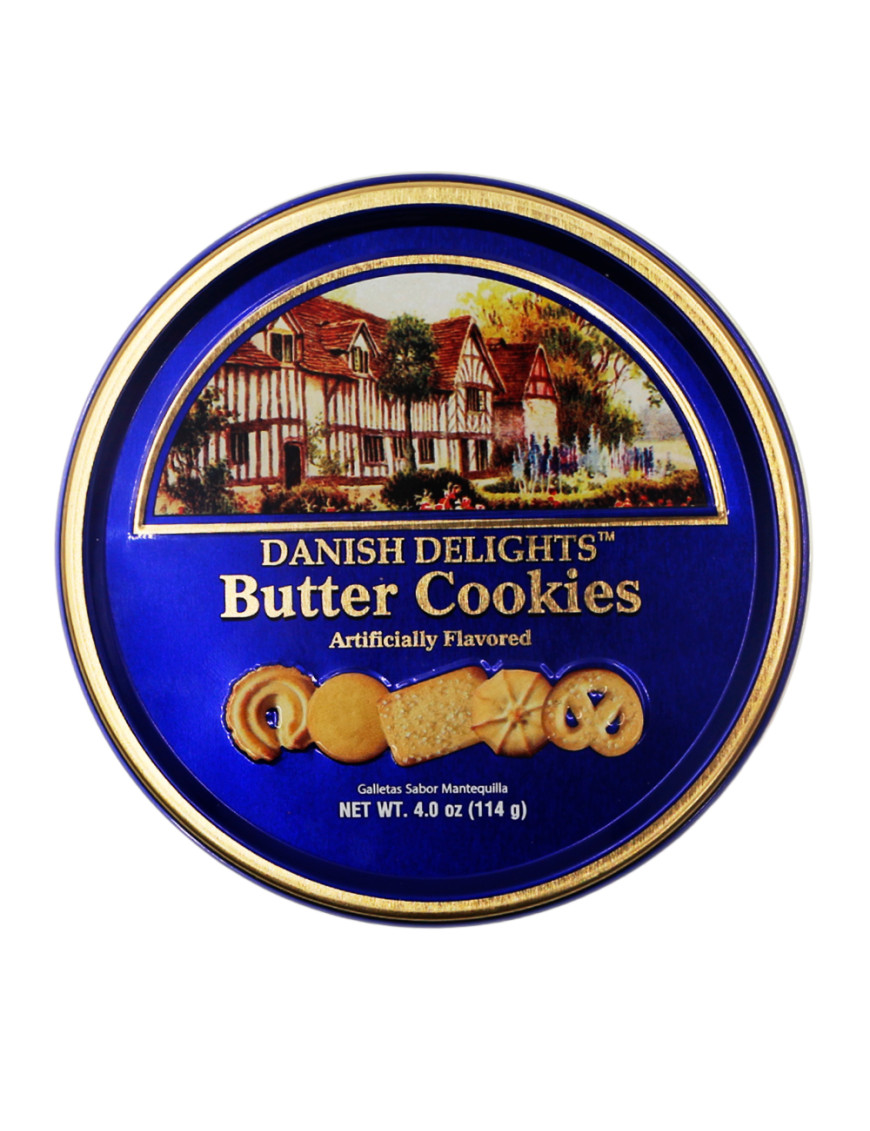 GALLETAS SABOR MANTEQUILLA LATA X 114 GR