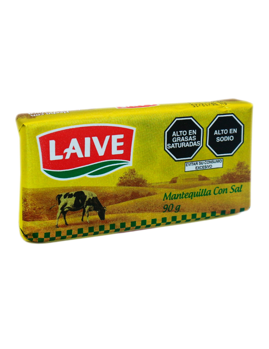 LAIVE MANTEQUILLA X 90 GR CON SAL