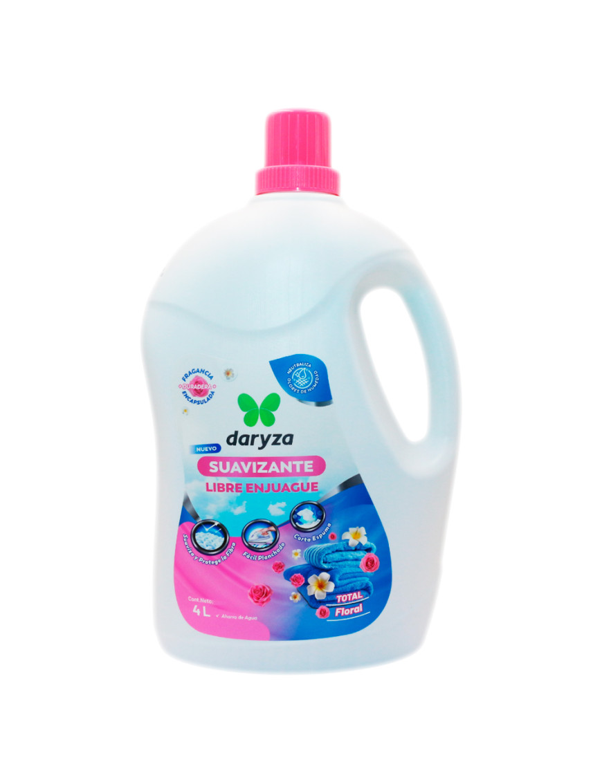 DARYZA SUAVIZANTELIBRE ENJUAGUE GL X 4 LT FLORAL
