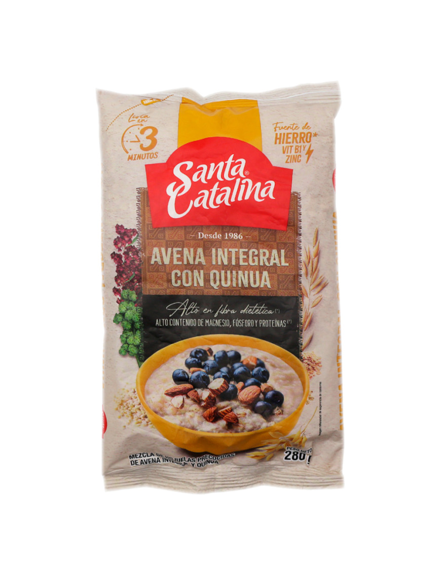 SANTA CATALINA AVENA INTEGRAL CON QUINUAX 280 GR
